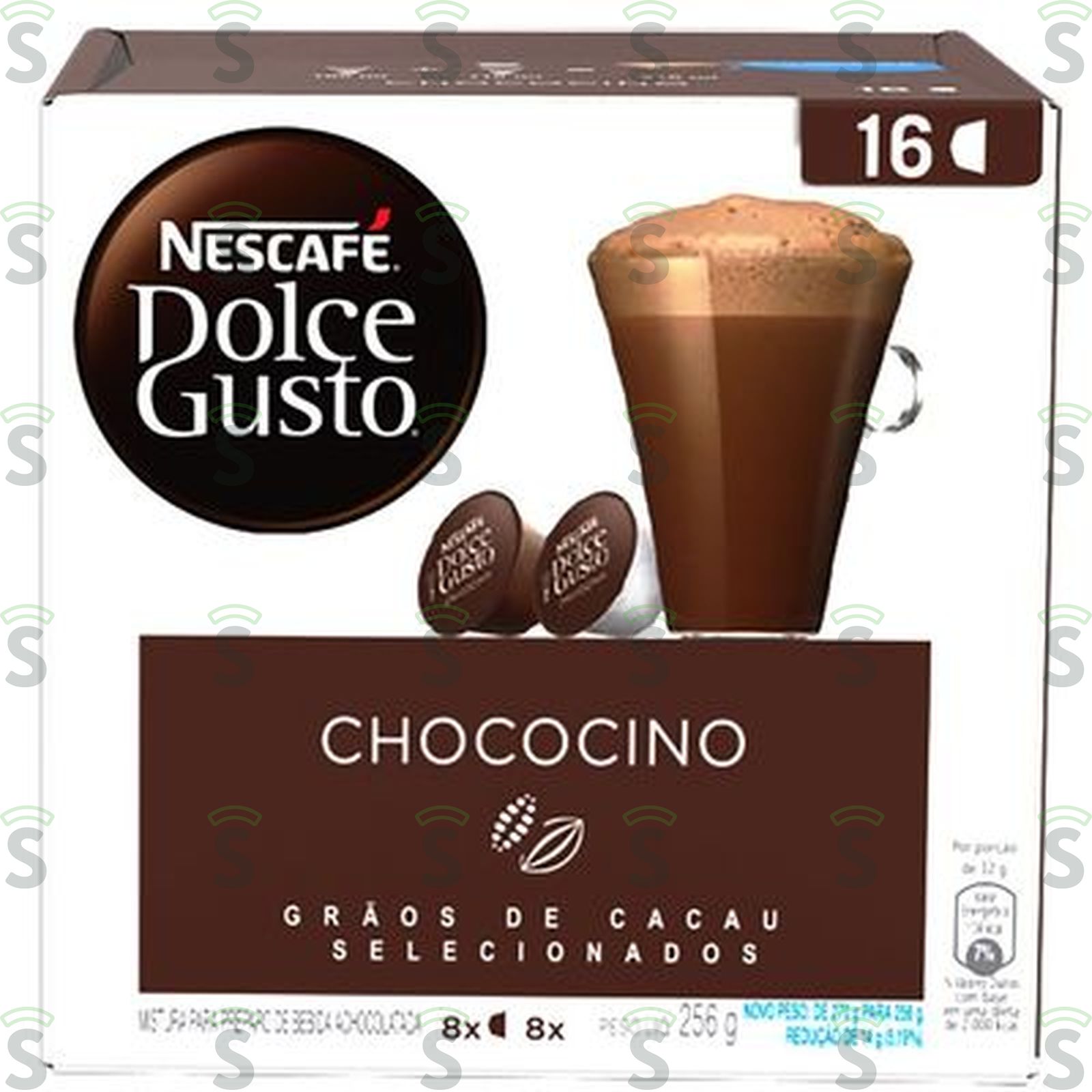 Chococino em Cápsula Nescafé Dolce Gusto Caixa com 16un - 256gr