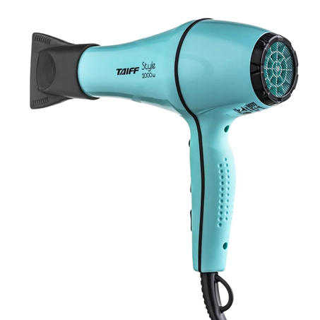 Secador Taiff Style 127V - Azul Tiffany - Potência de 2000W - 2 Velocidades - 4 Temperaturas