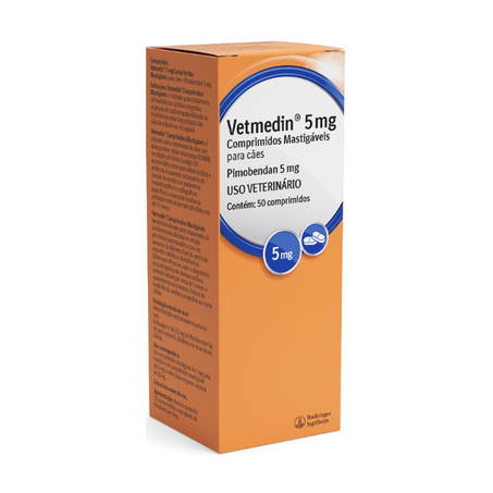 VETMEDIN 5 MG FR 50 COMP MASTIGAVEL