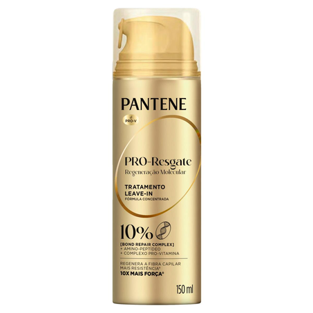 Creme de Tratamento Pantene  150ml - Bond Repair - Leave-in - Com 3 Ampolas