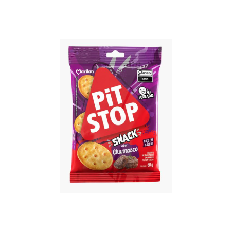 Biscoito Marilan Pit Stop Churrasco 60g
