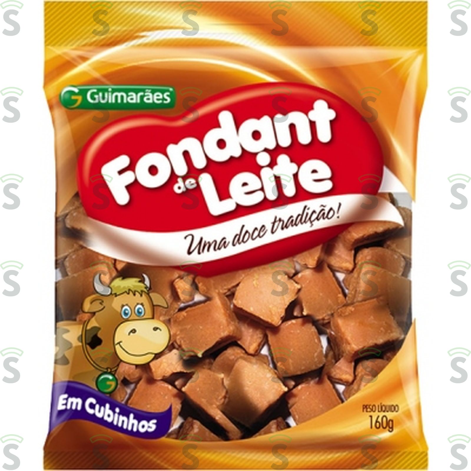 Fondant de Leite Guimarães Tradicional Embalagem 160G