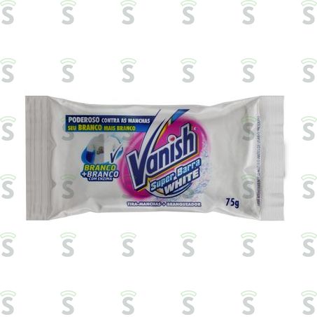  Tira Manchas Vanish Super Barra Roupas Brancas 75g