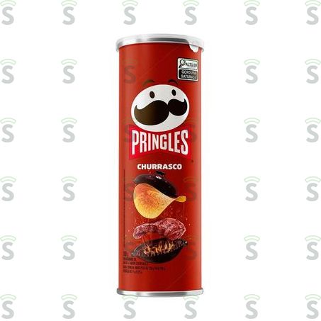  Salgadinho de Batata Pringles  Sabor Churrasco Pote 109gr