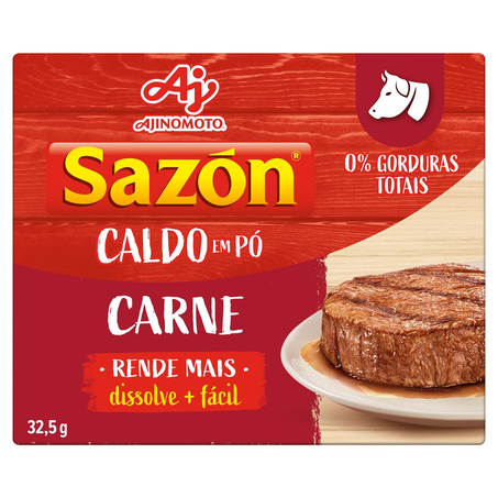 Caldo Sazón 32,5g - Carne