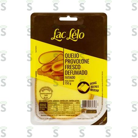  Queijo Provolone Lac Lélo Fatiado 150g