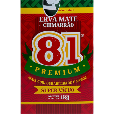 Erva-mate 81 1kg - Premium