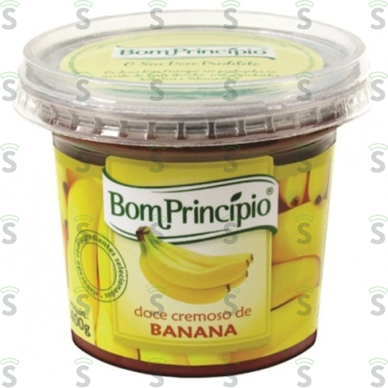 Doce de Banana Cremoso Bom Princípio Pote 400gr
