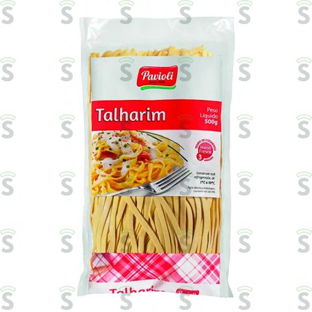  Massa Fresca Pavioli Talharim Embalagem 500g