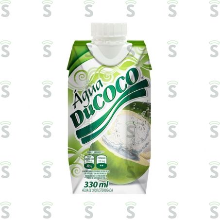  Água de Coco Ducoco Esterilizada Caixa Com Tampa 330ml