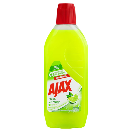 Limpador Concentrado Ajax 500ml - Fresh Lemon