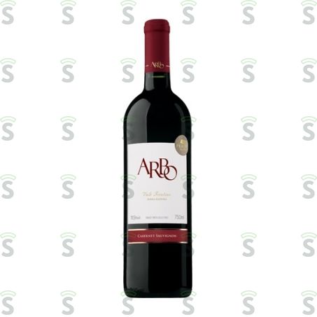  Vinho Brasileiro Tinto Seco Arbo  Cabernet Sauvignon Serra Gaúcha Garrafa 750ml
