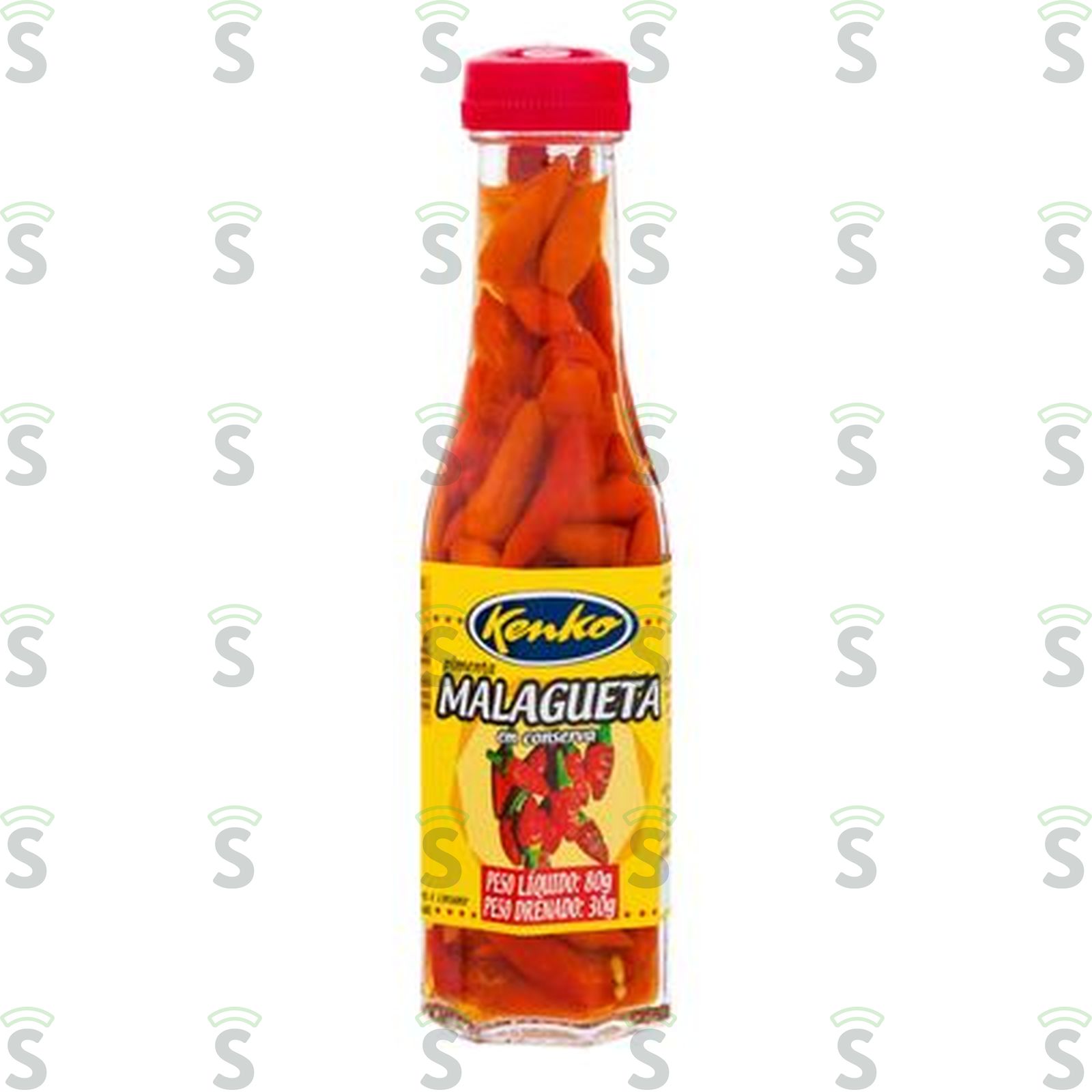Pimenta-Malagueta Kenko em Conserva Frasco 30gr