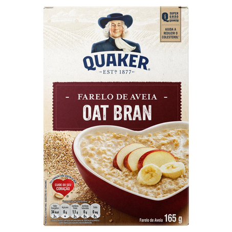 Farelo de Aveia Quaker 165g - Oat Bran