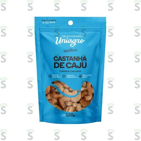  Uniagro-castanha Caju 120g Sache