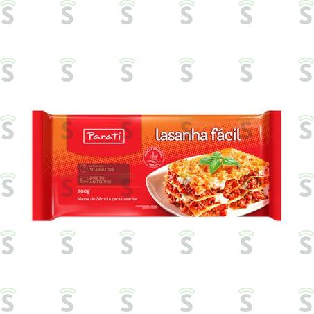  Massa Para Lasanha Parati Grano Duro 200g