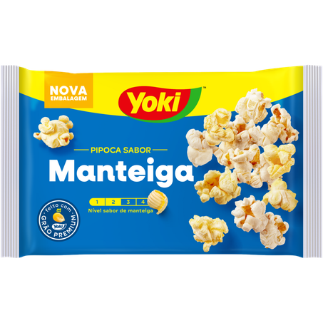 PIPOCA YOKI MICRO 100G MANTEIGA