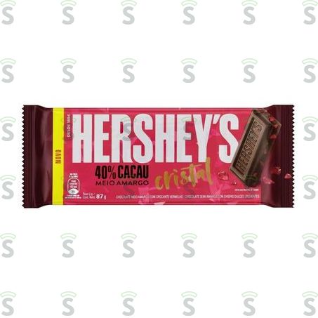  Choc Hersheys 75gr Cristal m Amargo