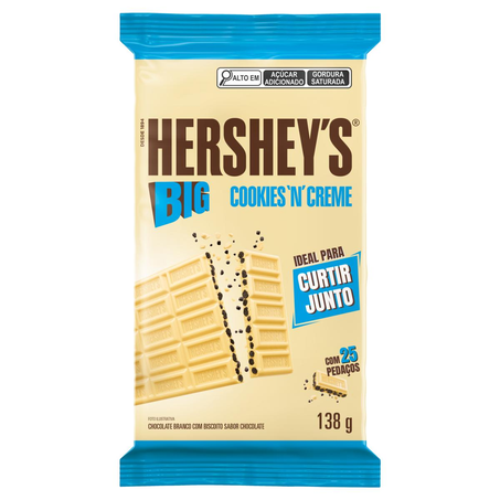 Chocolate Hersheys 138g -  Cookies - Creme