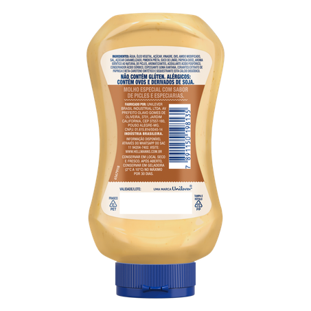 Molho American Hellmanns Burger Bisnaga 230g 
  360-1