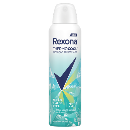 DESODORANTE AEROSSOL REXONA THERMOCOOL MELÃO E ALOE VERA 150ML
