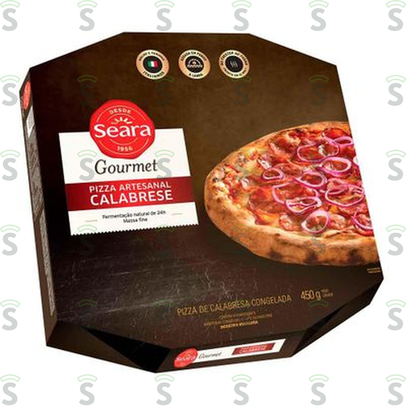 Pizza Seara Gourmet Calabresa 450G