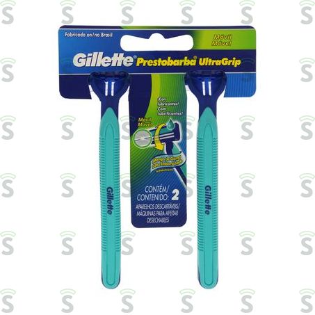  Gillette-prestobarba Ultragrip 2 C/2 Mov