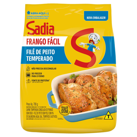 Filé de Peito Sadia 700g - Assa Fácil - Congelado