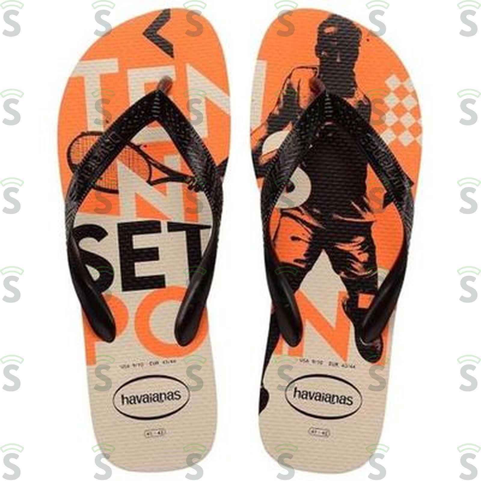 Havaianas Athletic Bege Palha 40 2UN