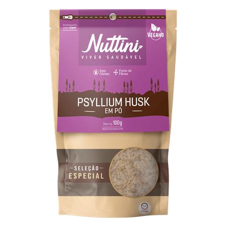 Psyllium nuttini husk 100g pote