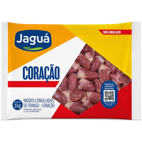 CORAÇÃO FRANGO JAGUA SUBLIME CONGELADO 1KG