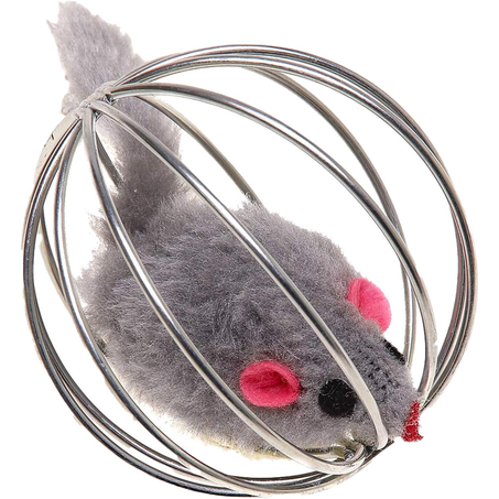 Brinquedo SS Pets Bola de Arame com Ratinho - Ref. 2017
