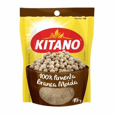 Pimenta kitano reino branca sache 15g