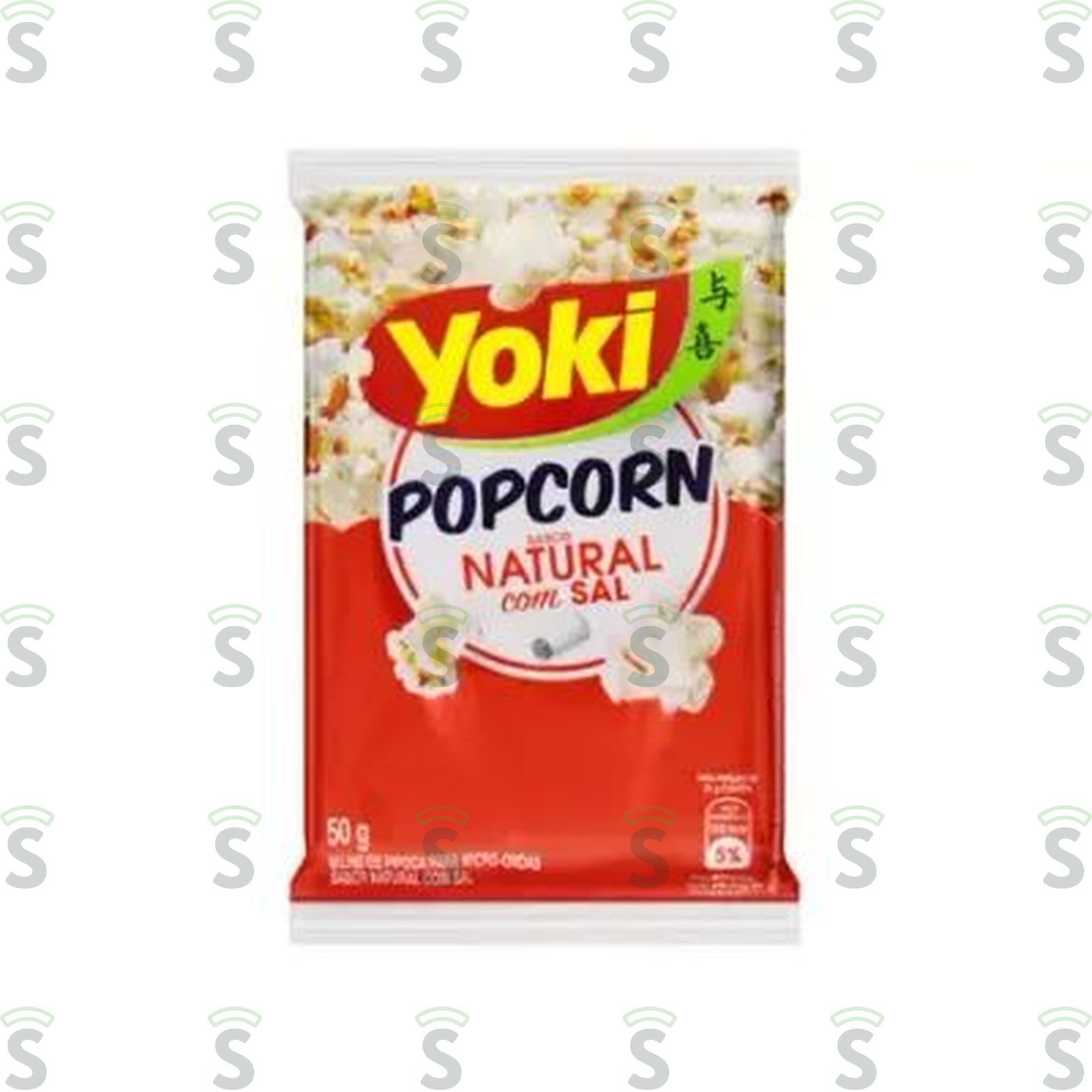 Pipoca de Microondas Pop Corn Yoki com Sal 50G