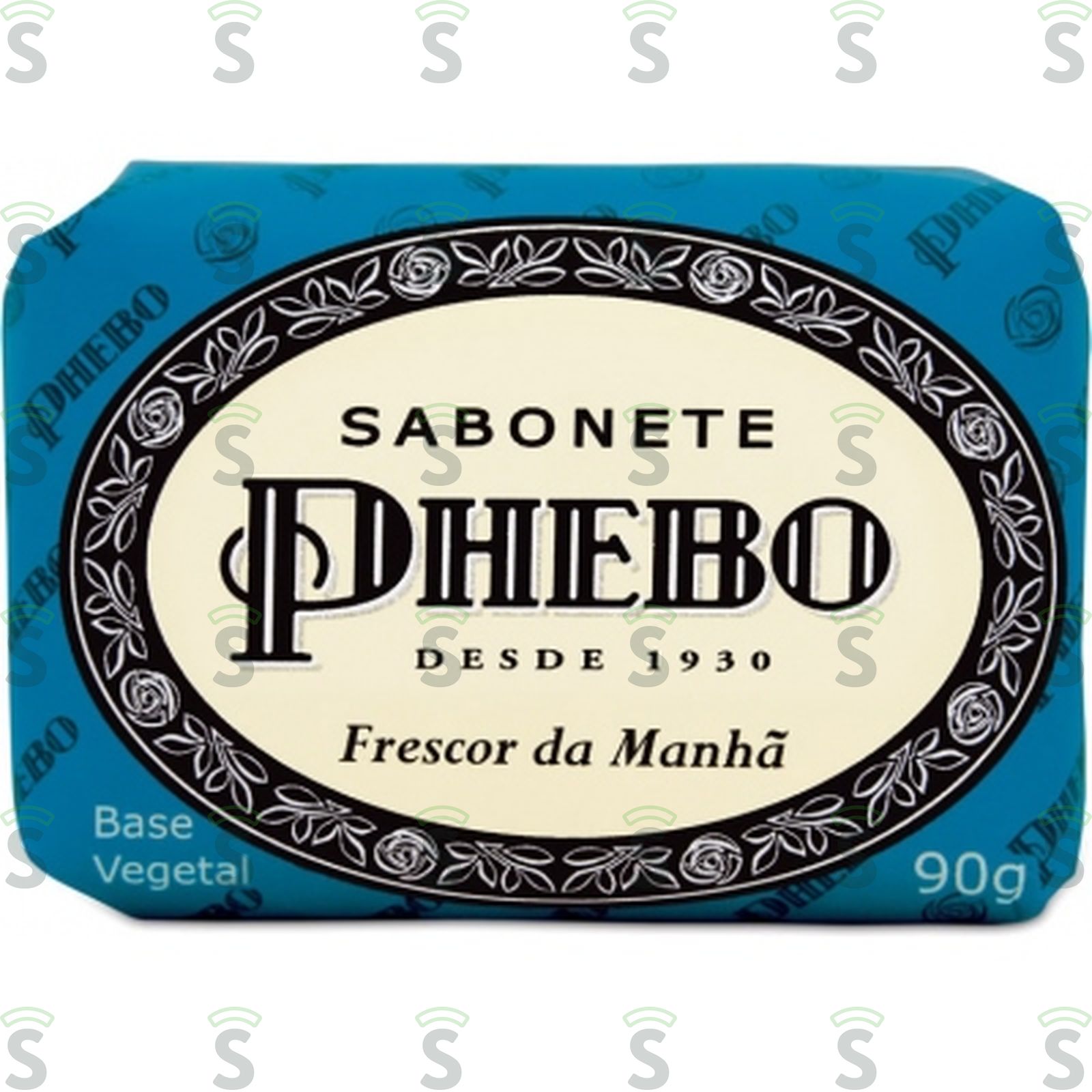 Sabonete Barra Vegetal Phebo Frescor da Manhã Caixa 90gr