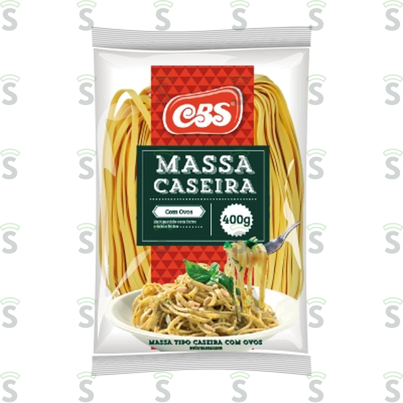 Massa Cbs Caseira Fettuccine N3 400G
