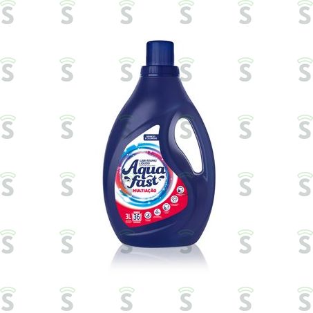  Lava Roupas Líquido Aqua Fast Multiação Galão 3lt