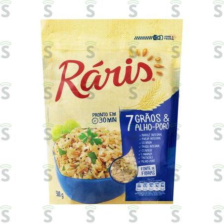  Arroz Raris 7 Alho Poro 500g