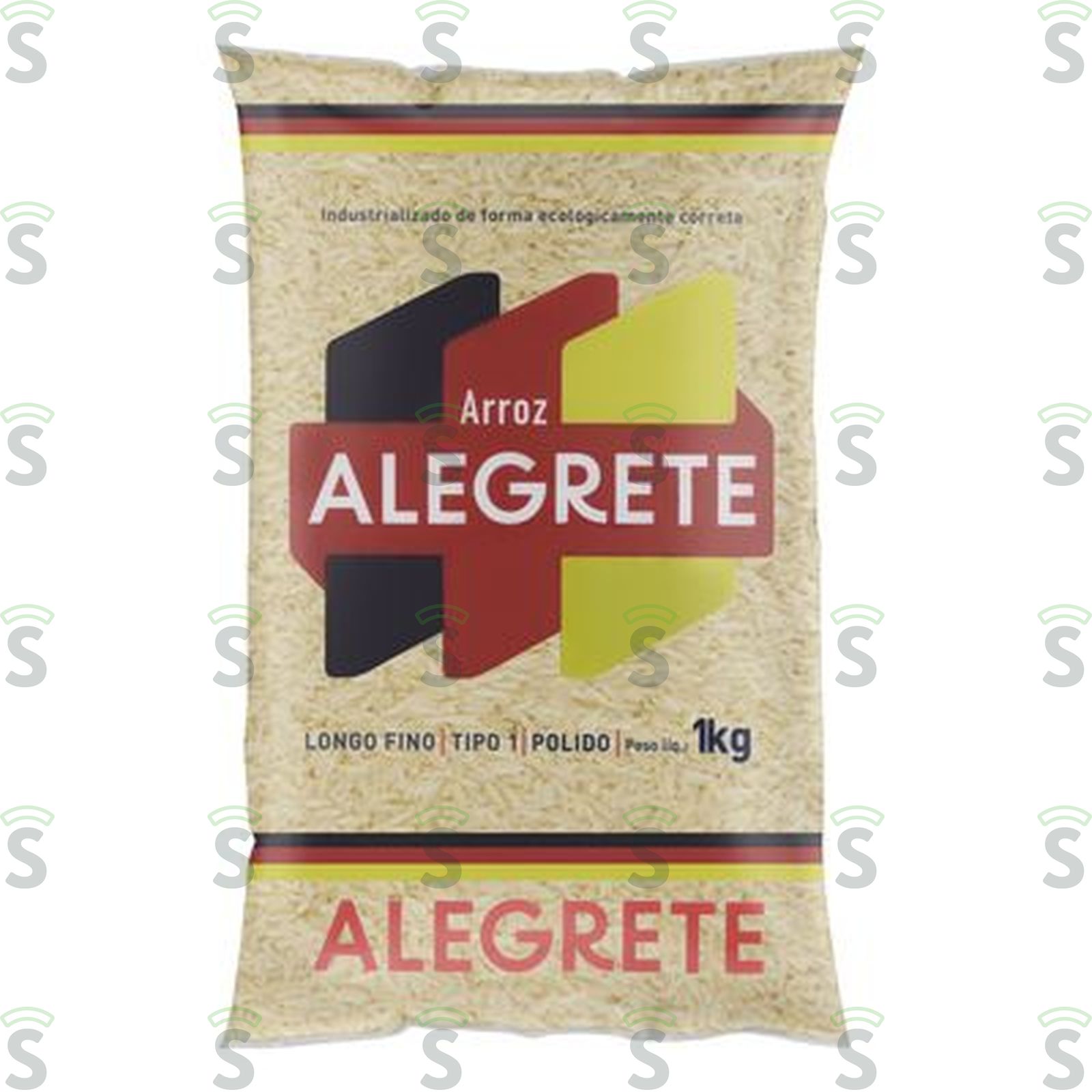 Arroz Polido Tipo 1 Alegrete Pacote 1KG
