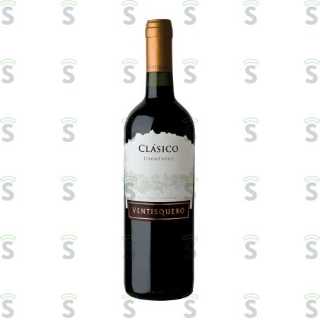  Vinho Chileno Tinto Meio Seco Ventisquero Carménère Valle Central Garrafa 750ml