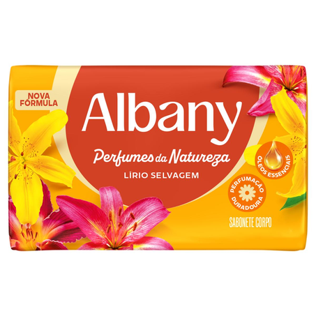 Sabonete Albany 80g - Natureza Lírio