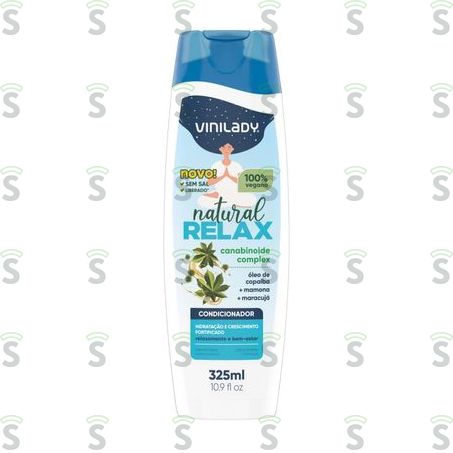  Condicionador Vinilady Natural Relax Frasco 325ml