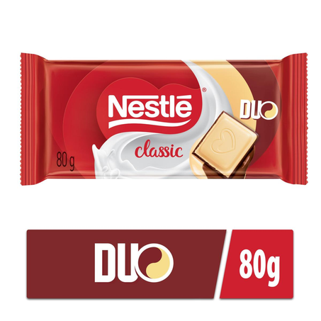 Chocolate Nestlé 80g - Classic - Duo