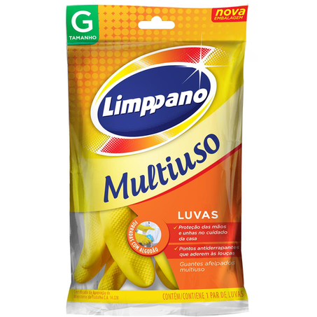 Luva Multiuso Limppano Tam. G