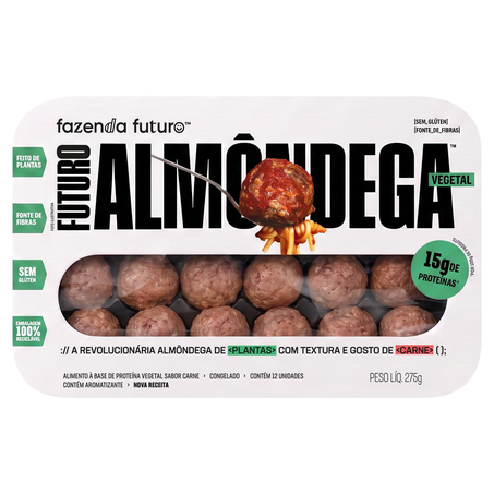 Almôndega Vegetal Fazenda Futuro 275g