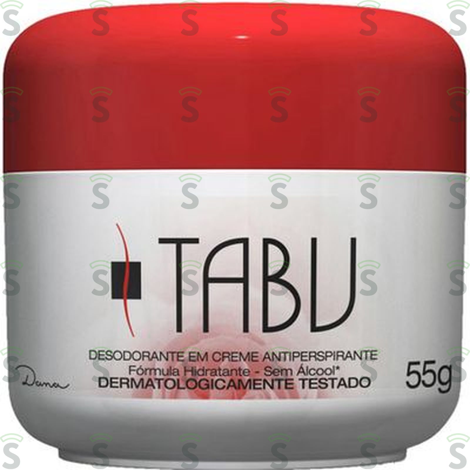 Desodorante Antiperspirante Tabu Tradicional Embalagem Creme 55G