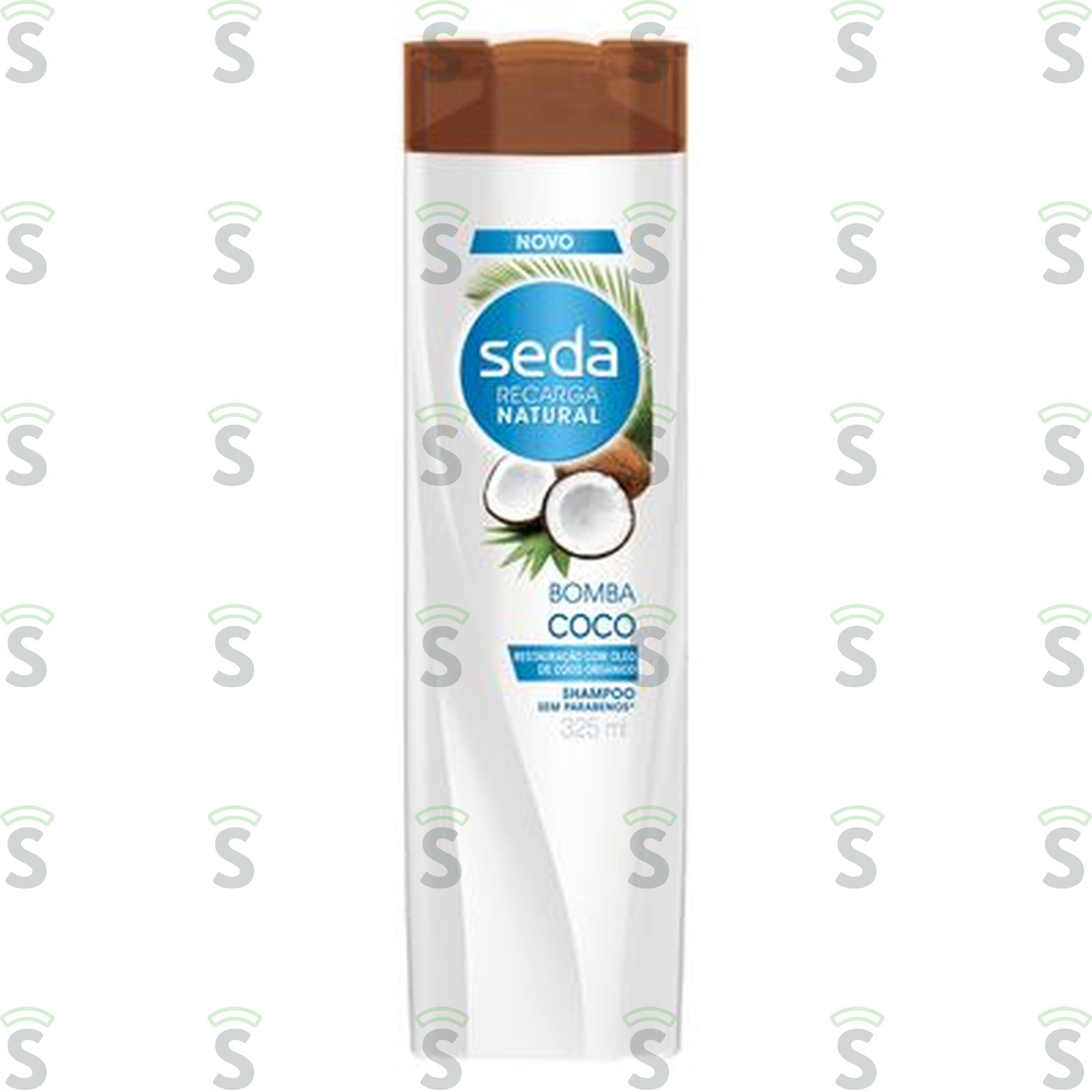 Shampoo Seda Joias da Natureza Óleo de Coco Frasco 325ml