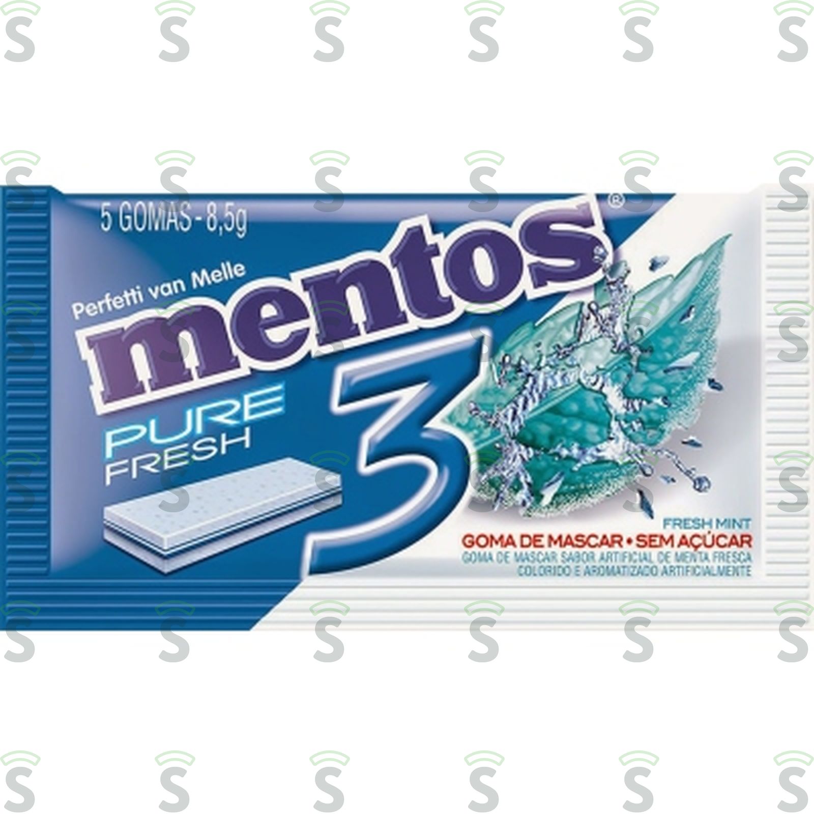 Goma de Mascar Mentos Fresh Mint 8.5G