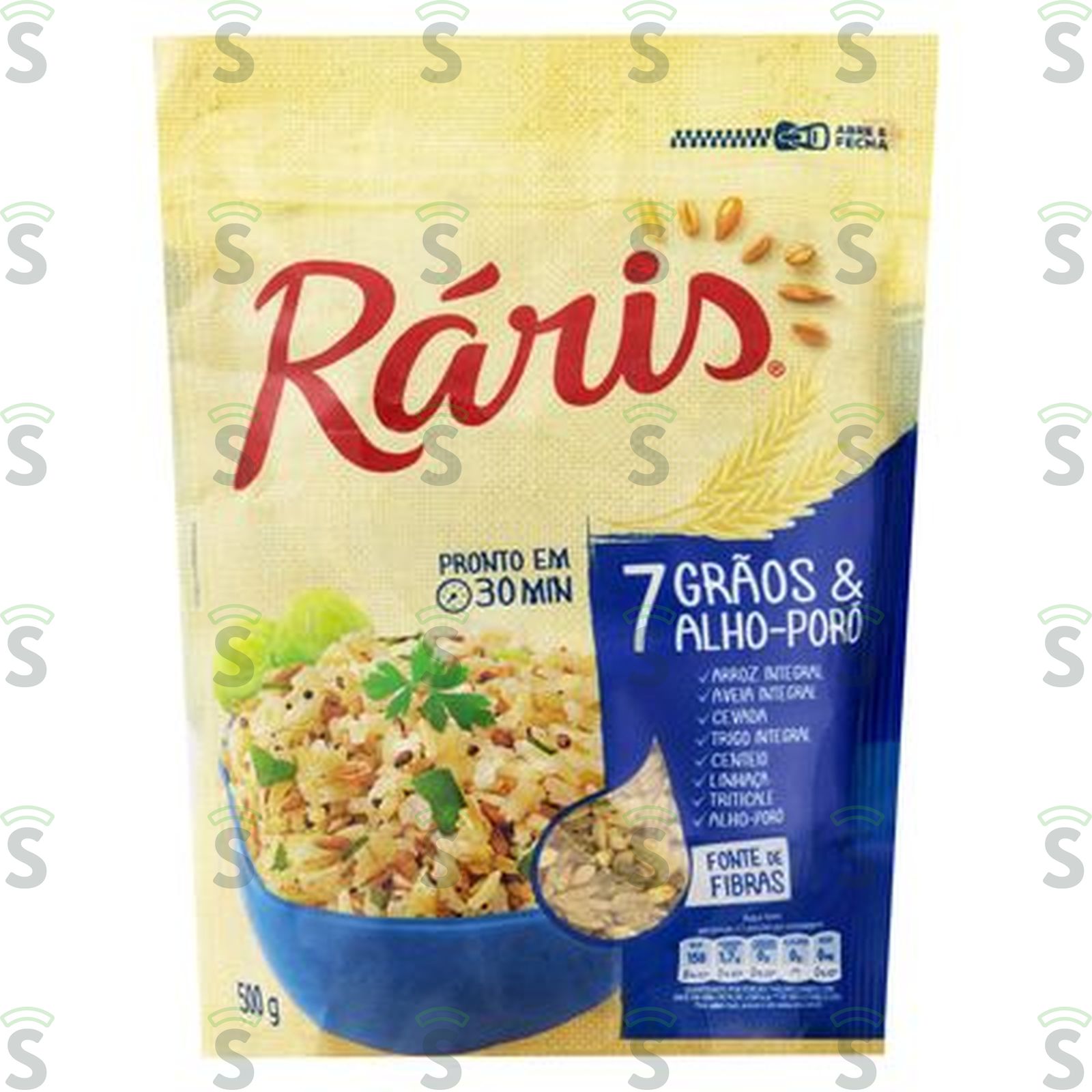 Arroz raris 7 alho poro 500g