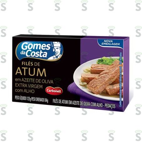  Gomes da Costa-files Atum 125g C/alho